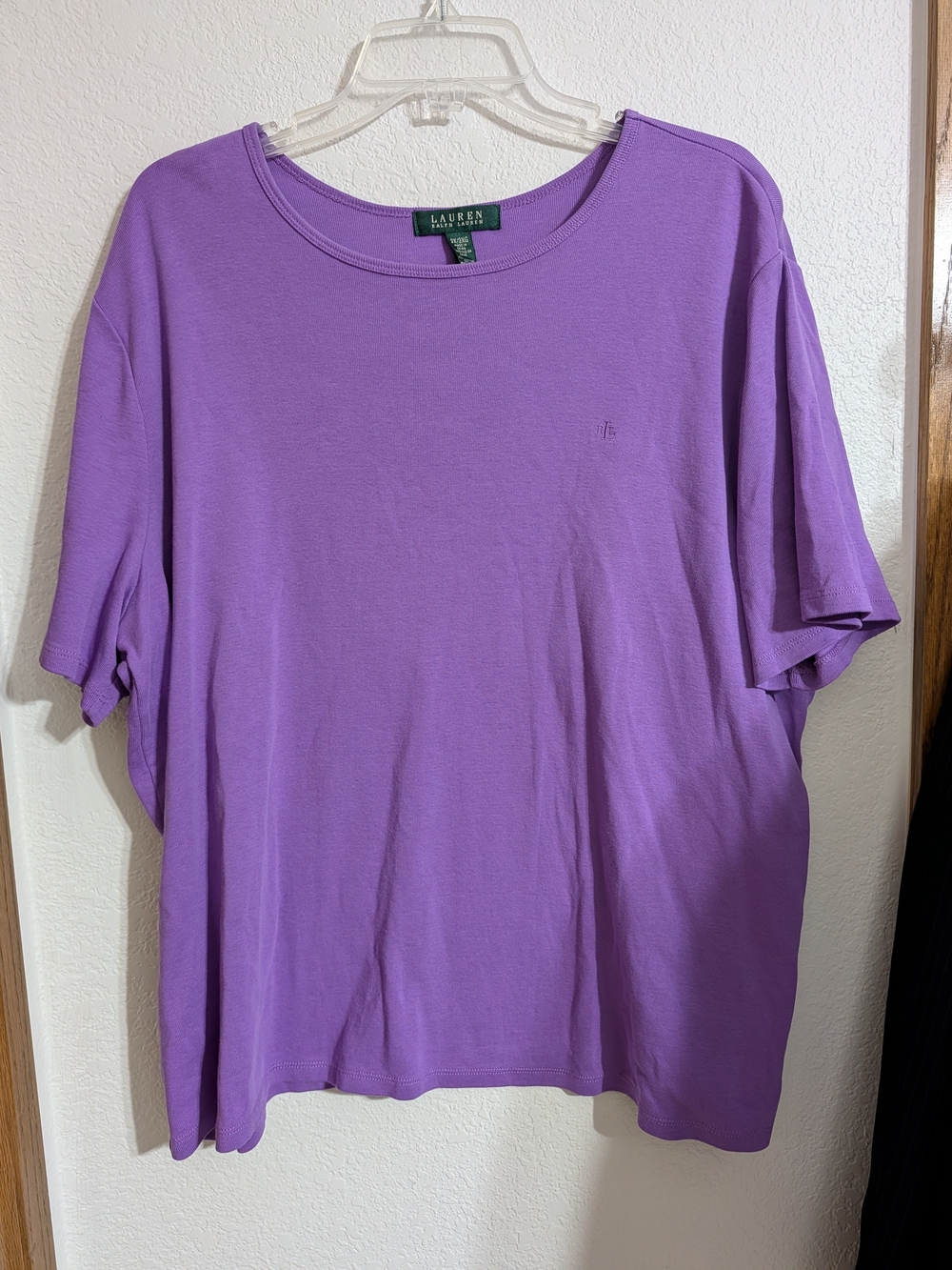 Lauren Ralph Lauren Lavender Short-Sleeve Tee